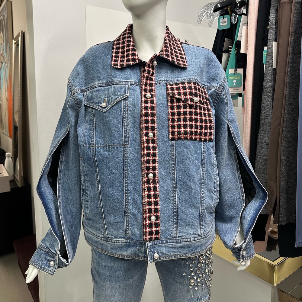 BRAND NEW HELLESSY Padded Denim Jacket